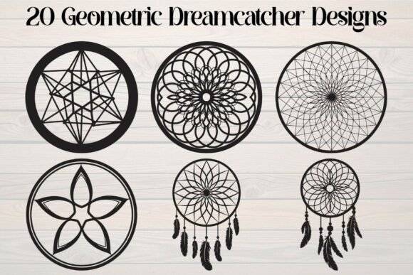 Download Geometric Dreamcatcher Designs - Designs Collection
