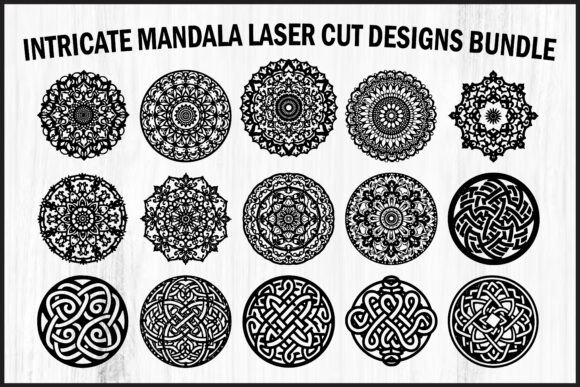 Download Intricate Mandala Laser Cut Designs - Designs Collection